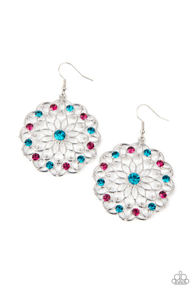 Posy Proposal - Multi-Colored Earrings Paparazzi