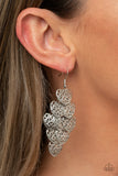 Shimmery Soulmates - Silver Earrings Paparazzi