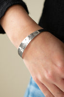 Dandelion Dreamland - Silver Bracelet Paparazzi