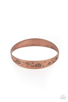 Dandelion Dreamland - Copper Bracelet Paparazzi