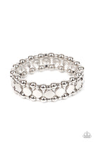 Metro Magnetism - Silver Bracelet Paparazzi