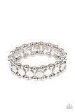 Metro Magnetism - Silver Bracelet Paparazzi