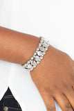 Metro Magnetism - Silver Bracelet Paparazzi