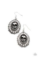 Glacial Gardens - Silver Earrings Paparazzi