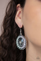 Glacial Gardens - Silver Earrings Paparazzi