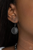 Industrial Grade Glamour - Black Earrings Paparazzi