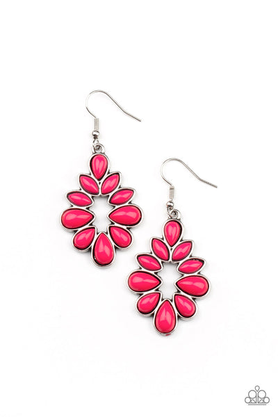 Burst Into TEARDROPS - Pink Earrings Paparazzi