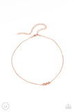 Dynamically Dainty - Copper Necklace Paparazzi