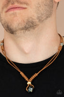 Might and MAINLAND - Brown Urban Necklace Paparazzi