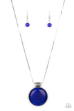 Look Into My Aura - Blue Necklace Paparazzi