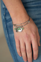 GROWING Strong - Green Bracelet Paparazzi