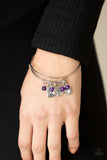 GROWING Strong - Purple Bracelet Paparazzi