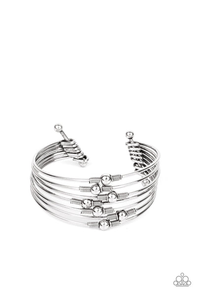 Industrial Intricacies - Silver Bracelet Paparazzi