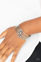 Industrial Intricacies - Silver Bracelet Paparazzi