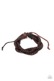 Island Endeavor - Brown Urban Bracelet Paparazzi