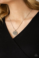 Be Still - Silver Necklace Paparazzi