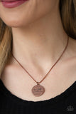 Be Still - Copper Necklace Paparazzi