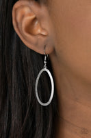 Double OVAL-time - Black Necklace Paparazzi