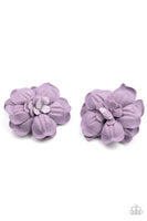 Happy-GROW-Lucky - Purple Hair Clip Paparazzi