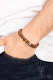 Natural State of Mind - Brown Bracelet Paparazzi