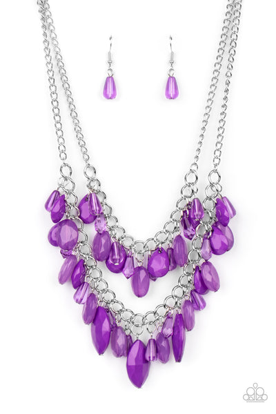 Midsummer Mixer - Purple Necklace Paparazzi