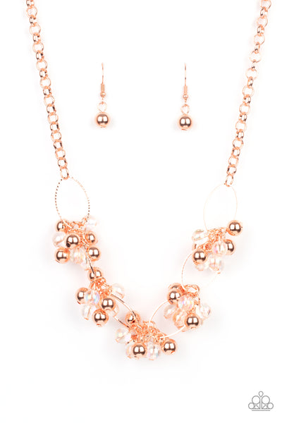 Effervescent Ensemble - Copper Necklace Paparazzi