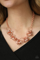 Effervescent Ensemble - Copper Necklace Paparazzi