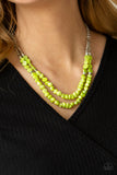 Staycation Status - Green Necklace Paparazzi