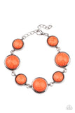 Turn Up The Terra - Orange Bracelet Paparazzi