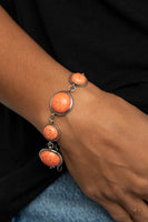 Turn Up The Terra - Orange Bracelet Paparazzi