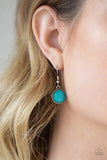 Terrestrial Trailblazer - Blue Turquoise Necklace Paparazzi