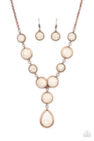 Terrestrial Trailblazer - Copper Necklace Paparazzi