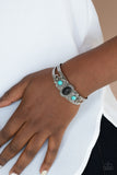 Artisan Ancestry - Black & Turquoise Bracelet Paparazzi