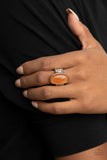 Mystical Mantra - Orange Ring Paparazzi