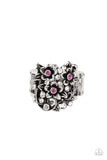 Perfectly Perennial -  Pink Ring Paparazzi