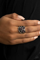 Perfectly Perennial -  Pink Ring Paparazzi