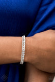 Fairytale Sparkle White Bracelet Paparazzi Incoming