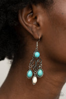 Canyon Chandelier - Multi-Colored Earrings Paparazzi