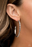 Hoop Hype Silver Earrings Paparazzi