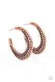 Bada BLOOM! - Copper Earrings Paparazzi