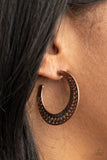 Bada BLOOM! - Copper Earrings Paparazzi