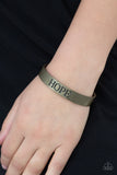 Hope Makes The World Go Round - Brass Bracelet Paparazzi