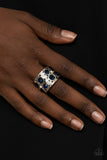 High Roller Royale - Blue Ring Paparazzi