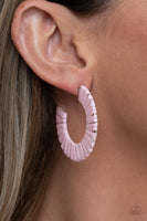 A Chance of RAINBOWS - Pink Earrings Paparazzi