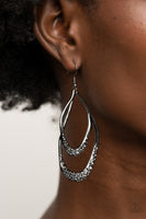 Beyond Your GLEAMS - Black Earrings Paparazzi