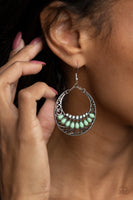 Crescent Couture - Green Earrings Paparazzi