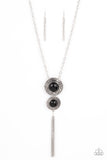 Abstract Artistry - Black Necklace Paparazzi