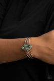 Eco Enthusiast - Green Bracelet Paparazzi