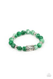 Soothes The Soul - Green Bracelet Paparazzi