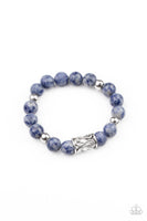 Soothes The Soul - Blue Bracelet Paparazzi